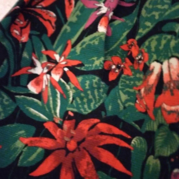 ZARA floral mini skirt X-small like new - Picture 5 of 8
